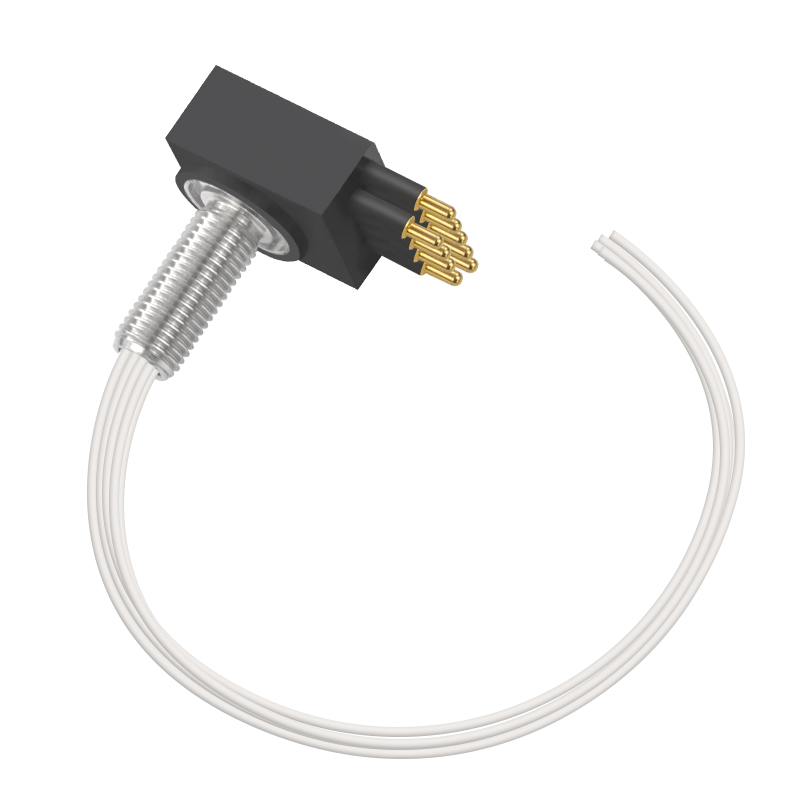 微小扁平直角7-12芯